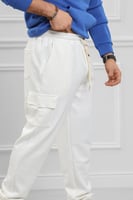 بنطلون رياضي كارجو بجيوب - بنطال رياضي كارجو