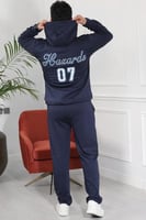 طقم رجالي كاجوال مكون من هودي وبنطال - هودي وبنطال...