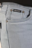 بنطال جينز رجالي - بنطال جينز أزرق فاتح للرجال