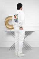 طقم رجالي شتوي قطن بمقاس واسع