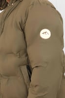 جاكيت رجالي شتوي منفوخ مزود بقبعة