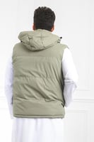 صدرية رجالي شتوي سحاب فرو من الداخل وأزرار كبس وقب...