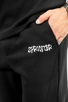 طقم رجالي أوفر سايز نص كم بنطال طويل