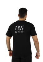 تيشرت رجالي صيفي اوفر سايز بطبعة على الصدر