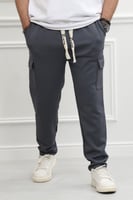 بنطلون رياضي كارجو بجيوب - بنطال رياضي كارجو