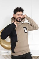 طقم رجالي شتوي اوفر سايز مكون من هودي وبنطال