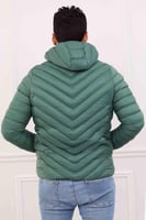 جاكيت رجالي شتوي منفوخ مع капюшон