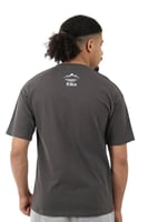 تيشرت رجالي صيفي اوفر سايز كاجوال بياقة مدورة مغلق...