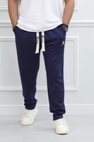 بنطلون رياضي رجالي بقصة واسعة ومستقيمة - بنطال ريا...