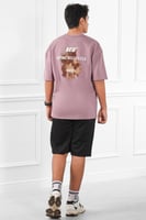 تيشرت رجالي اوفر سايز - تي شيرت كاجوال اوفر سايز ك...