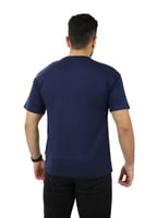 تيشرت رجالي صيفي اوفر سايز بطباعة أحرف وهرم