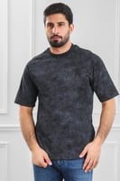 تيشرت رجالي أوفر سايز-مغسول