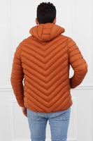 جاكيت رجالي شتوي منفوخ مع капюшон