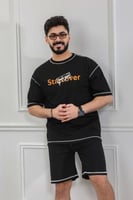 طقم رجالي اوفر سايز شورت