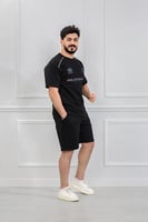 طقم رجالي اوفر سايز شورت - طقم شورت رجالي اوفر ساي...