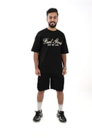 طقم رجالي شورت مع تيشرت - طقم شورت تي شيرت رجالي