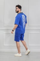 طقم رجالي اوفر سايز شورت - طقم شورت رجالي اوفر ساي...