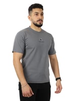 تيشرت رجالي صيفي اوفر سايز بطباعة كتابة و حرف N كب...