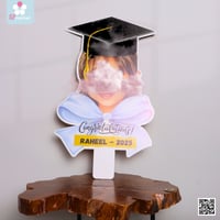 لوحة تخرج علي شكل تغريسة بحجم 50*30