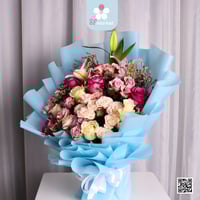 باقة ورد طبيعي NF100