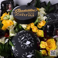 بوكية ورد طبيعي تخرج NF077