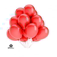 بلون هليوم لون أحمر للحبة الواحدة