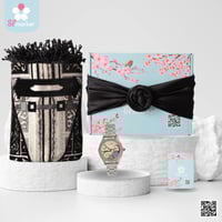 بوكس هدية سجادة وساعة من اس اف ماركت wg025