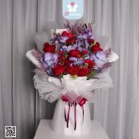 باقة ورد صناعي AF048