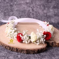 طوق ورد جبسو وبيبي روز Q005