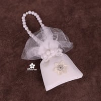 كيس الملح العروس مع دانتيل