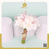 مسكة عروس ورد صناعي M1240