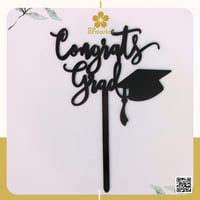 تغريسة اكرليك اسود تخرج S116