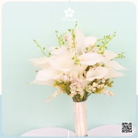 مسكة عروس ورد صناعي M1252