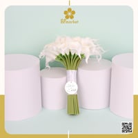 مسكة عروس ورد صناعي M1241