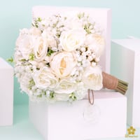 مسكة عروس ورد صناعي M1224