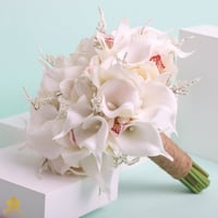 مسكة عروس ورد صناعي M1193