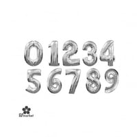 بلون مع النفخ بالهليوم الأرقام الانجليزية بلون الف...