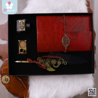 باكج قلم الريشة الفاخر لليوم العالمي للغة العربية