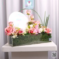 ستاند اكرليك بالاسم حسب الطلب مع الانبولة S187