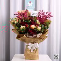 باقة ورد صناعي AF061
