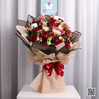 باقة ورد صناعي AF086