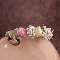 طوق ورد جبسو وبيبي روز Q010