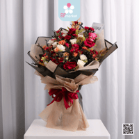 باقة ورد صناعي AF086