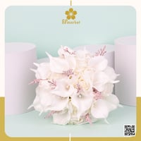 مسكة عروس ورد صناعي M1240