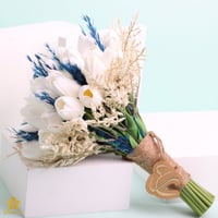 مسكة عروس ورد صناعي M1200