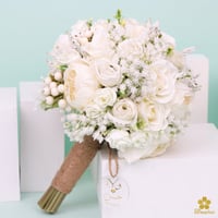 مسكة عروس ورد صناعي M1224