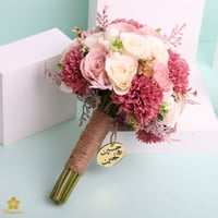 مسكة عروس ورد صناعي M1204