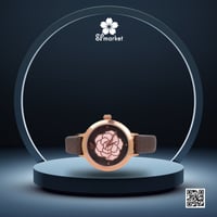 ساعة نسائية بني ميناء اسود ماركة Virgin