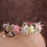 طوق ورد جبسو وبيبي روز Q010