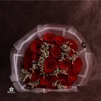 باقة ورد طبيعي مع التغليف NF012